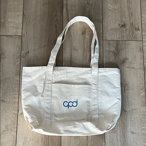 Cream Tote Bag